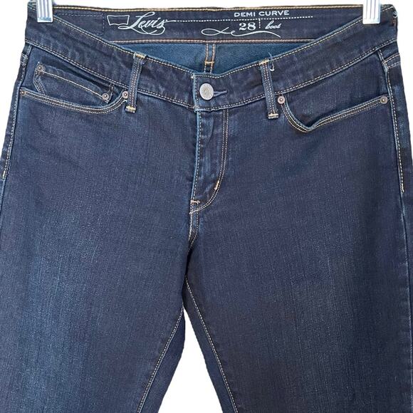 Levi’s Demi Curve dark wash bootcut jeans 28 x 34 - Picture 3 of 10